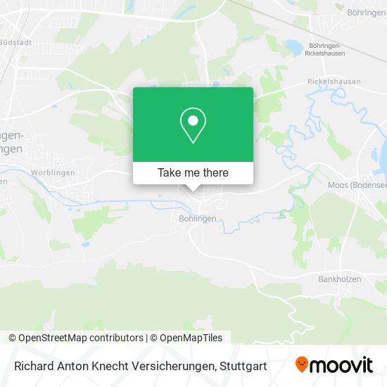 Richard Anton Knecht Versicherungen map
