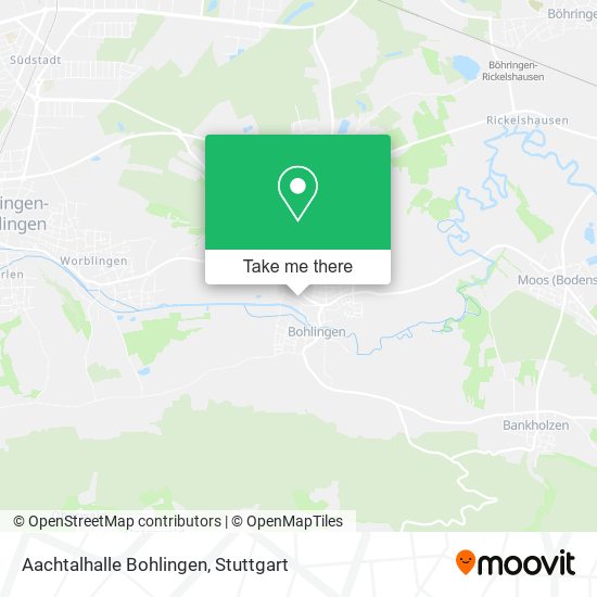 Aachtalhalle Bohlingen map