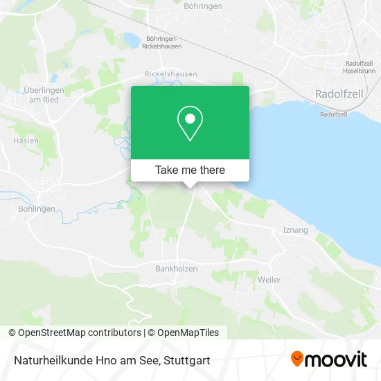 Карта Naturheilkunde Hno am See
