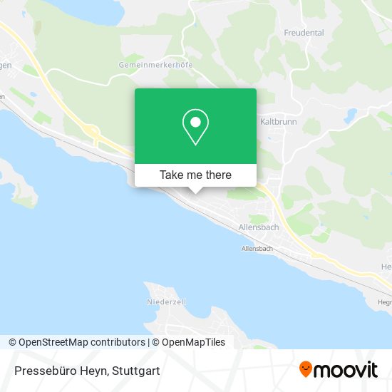 Карта Pressebüro Heyn
