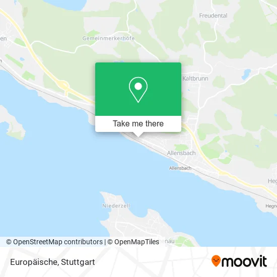 Карта Europäische
