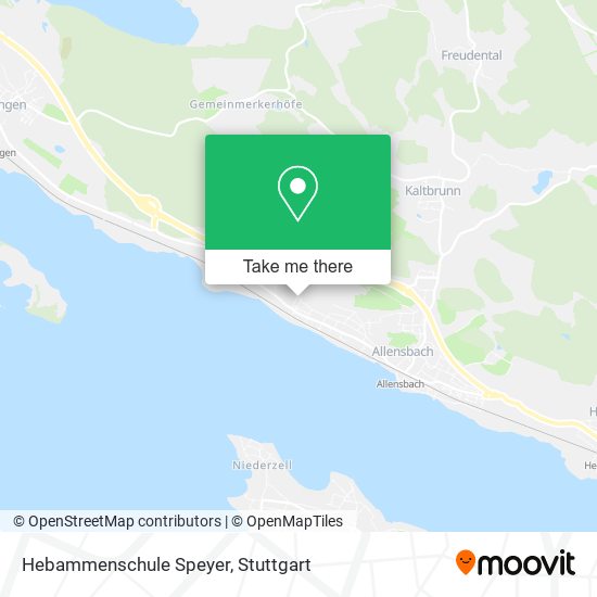 Hebammenschule Speyer map