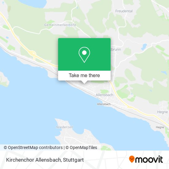 Карта Kirchenchor Allensbach