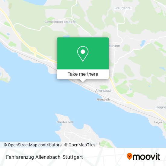 Fanfarenzug Allensbach map