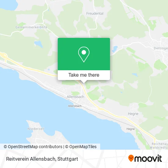 Карта Reitverein Allensbach