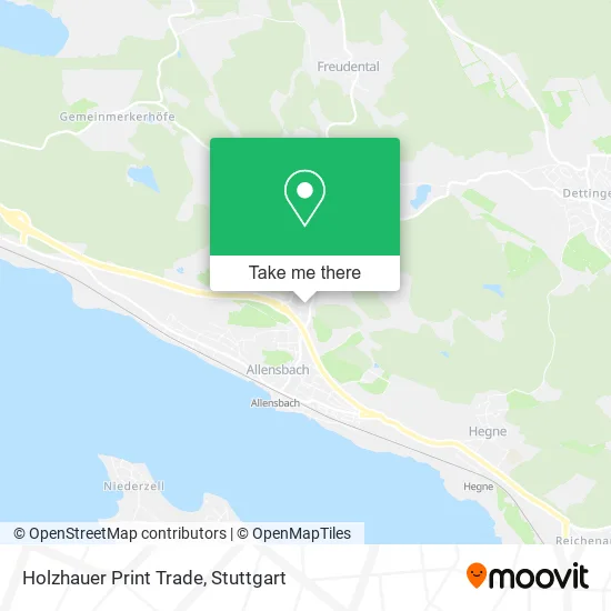 Карта Holzhauer Print Trade