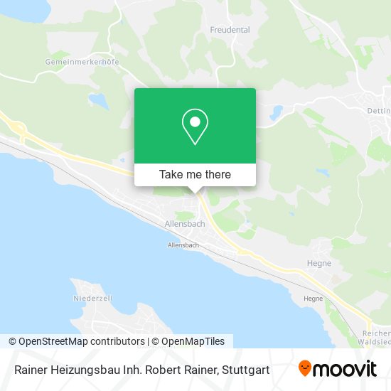 Rainer Heizungsbau Inh. Robert Rainer map