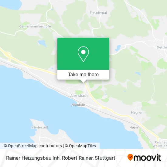 Карта Rainer Heizungsbau Inh. Robert Rainer