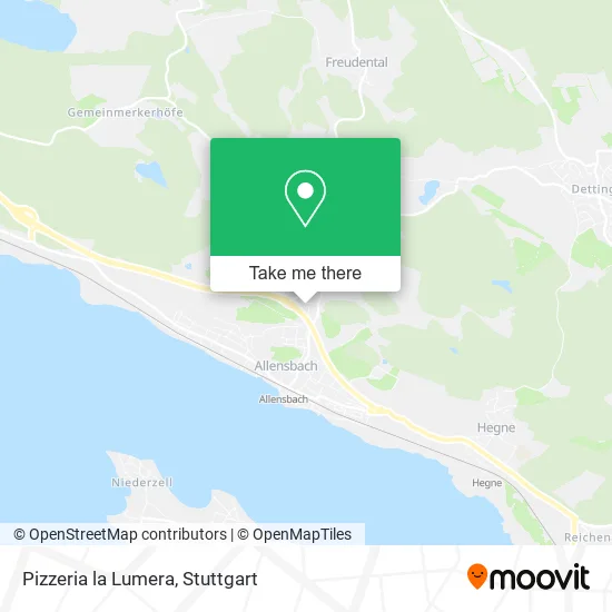 Карта Pizzeria la Lumera