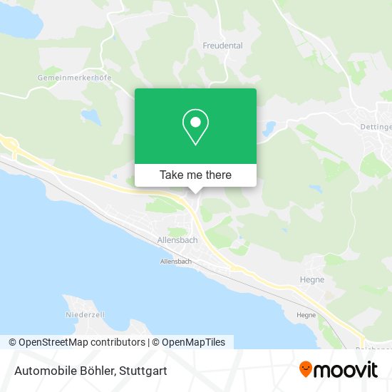 Automobile Böhler map