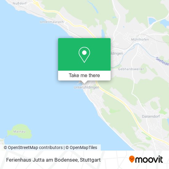 Карта Ferienhaus Jutta am Bodensee