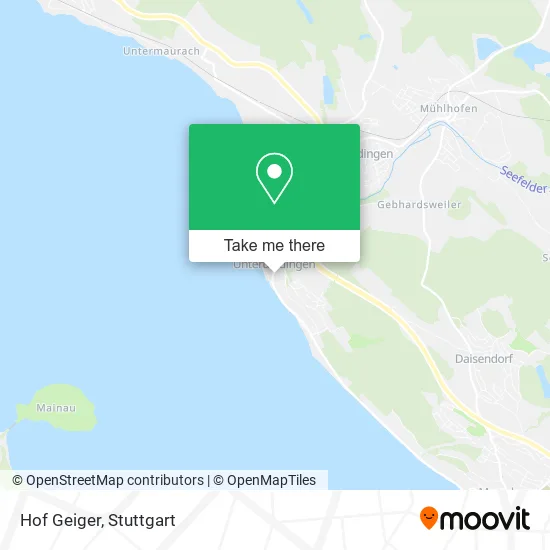 Карта Hof Geiger