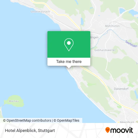 Карта Hotel Alpenblick