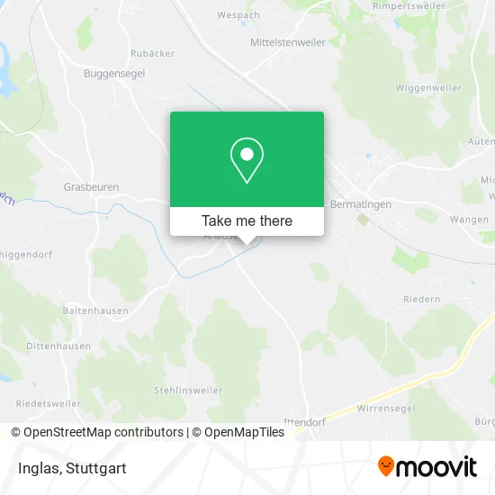 Inglas map