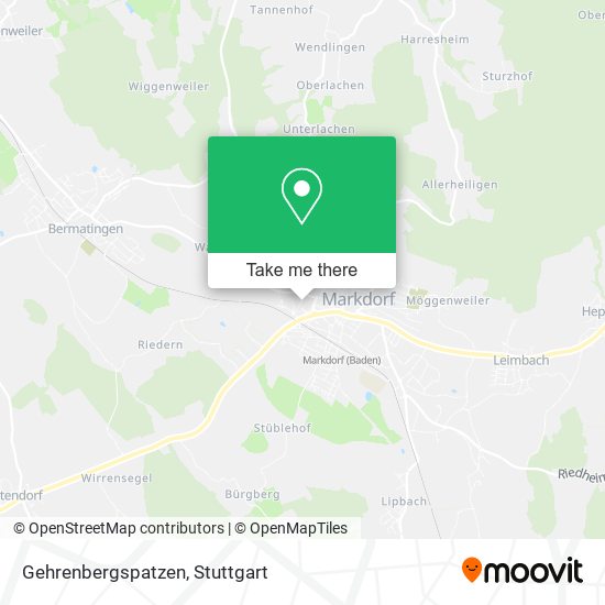 Карта Gehrenbergspatzen