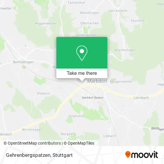 Карта Gehrenbergspatzen