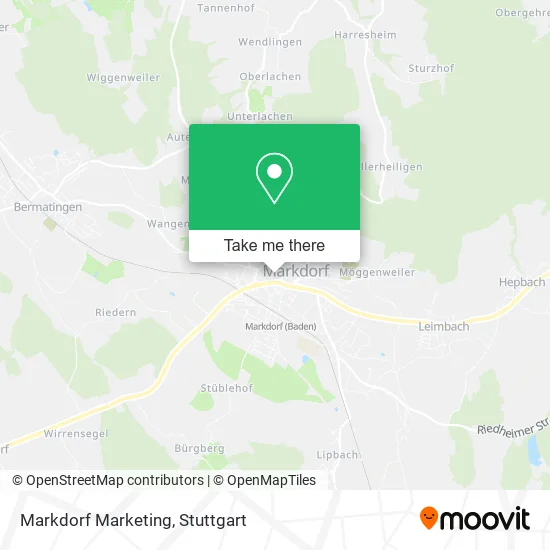 Карта Markdorf Marketing