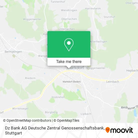 Карта Dz Bank AG Deutsche Zentral Genossenschaftsbank