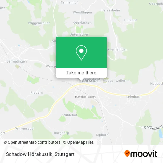 Карта Schadow Hörakustik