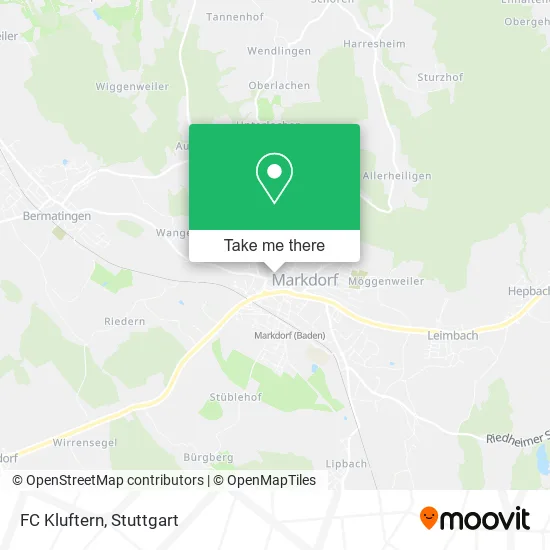 Карта FC Kluftern