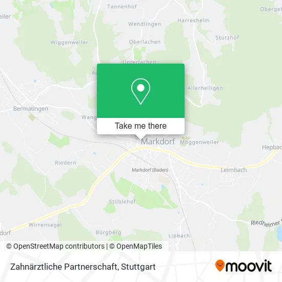 Карта Zahnärztliche Partnerschaft
