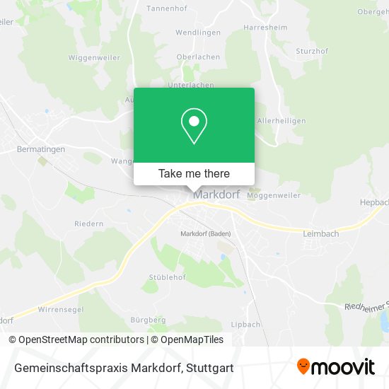 Gemeinschaftspraxis Markdorf map