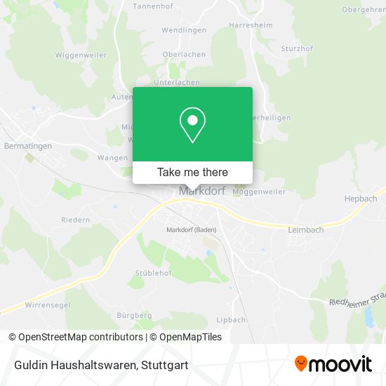 Guldin Haushaltswaren map