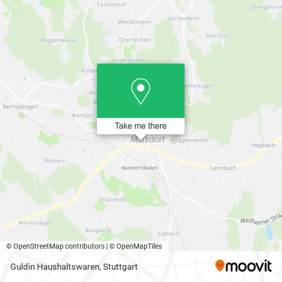 Карта Guldin Haushaltswaren