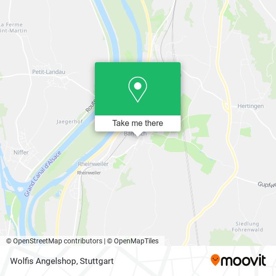Карта Wolfis Angelshop