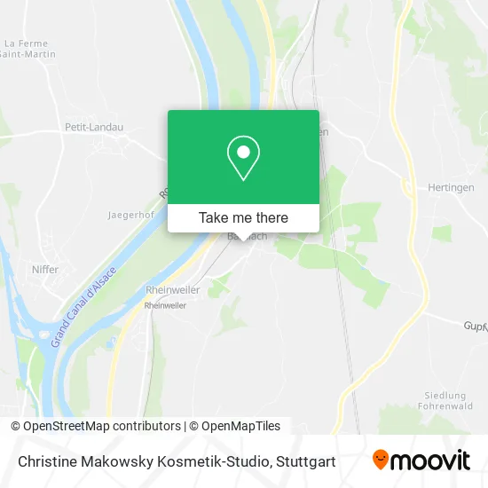 Карта Christine Makowsky Kosmetik-Studio