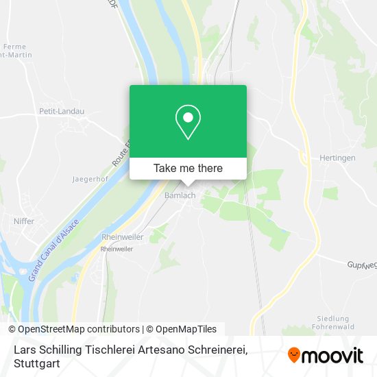 Lars Schilling Tischlerei Artesano Schreinerei map