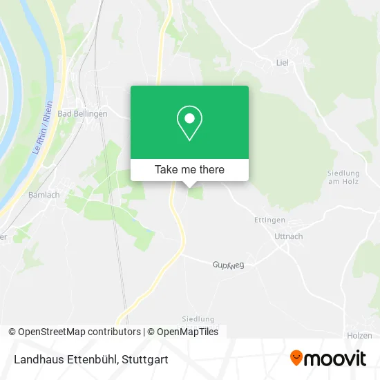 Карта Landhaus Ettenbühl