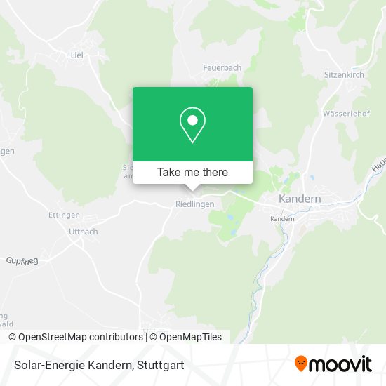 Карта Solar-Energie Kandern