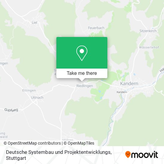 Карта Deutsche Systembau und Projektentwicklungs