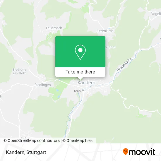 Карта Kandern