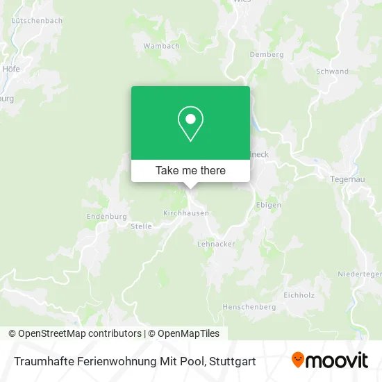 Карта Traumhafte Ferienwohnung Mit Pool