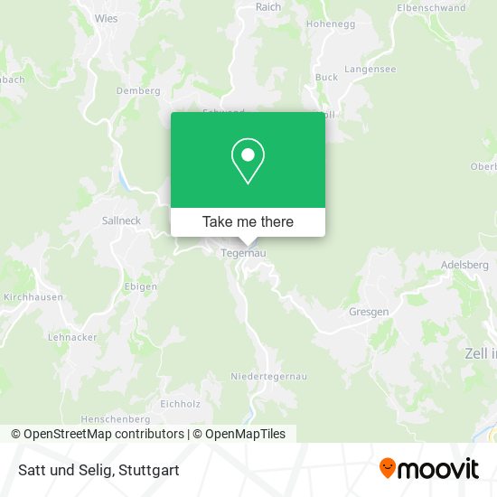 Satt und Selig map