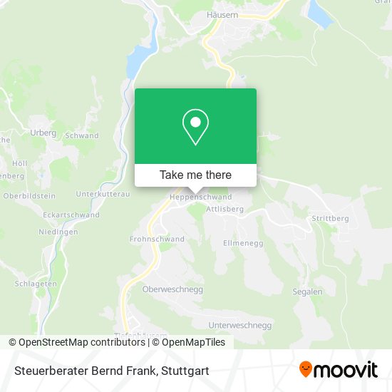 Steuerberater Bernd Frank map