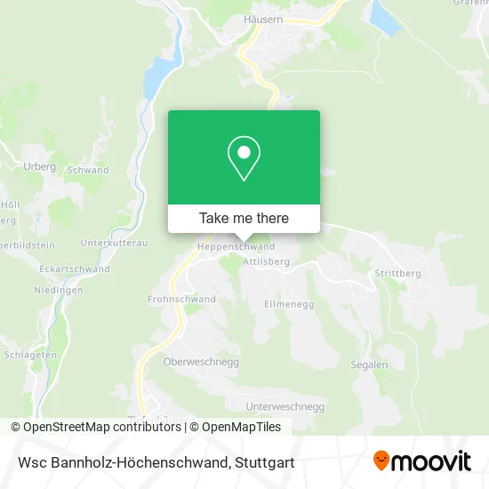 Карта Wsc Bannholz-Höchenschwand