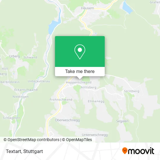 Карта Textart