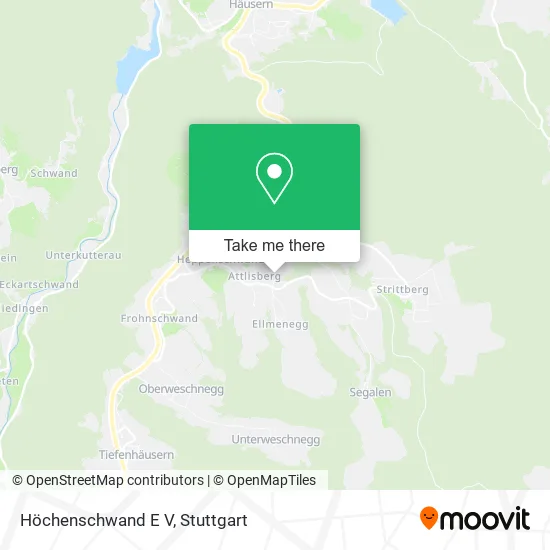 Карта Höchenschwand E V