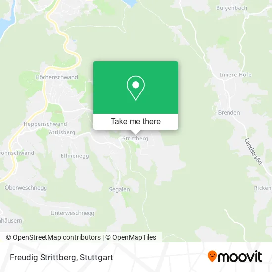 Карта Freudig Strittberg