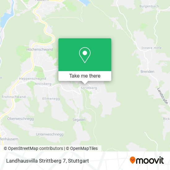 Landhausvilla Strittberg 7 map