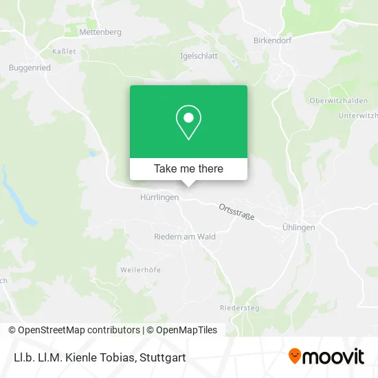 Карта Ll.b. Ll.M. Kienle Tobias