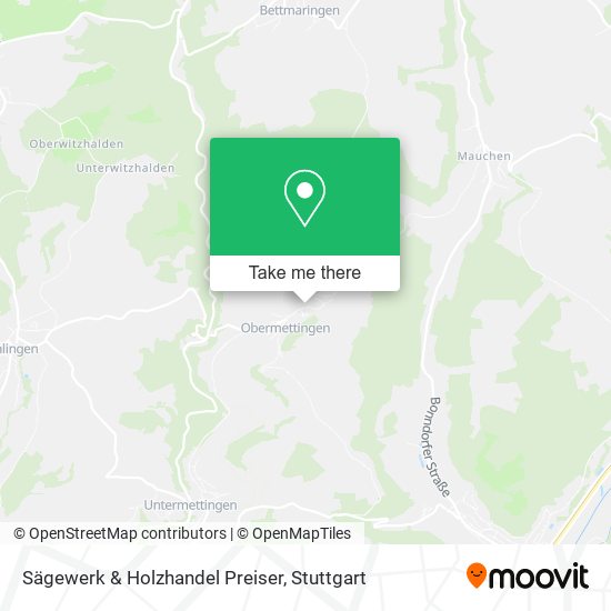 Sägewerk & Holzhandel Preiser map