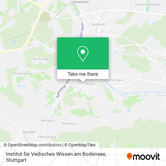 Institut für Vedisches Wissen am Bodensee map