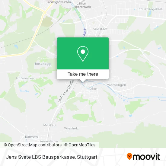 Карта Jens Svete LBS Bausparkasse