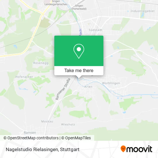 Карта Nagelstudio Rielasingen