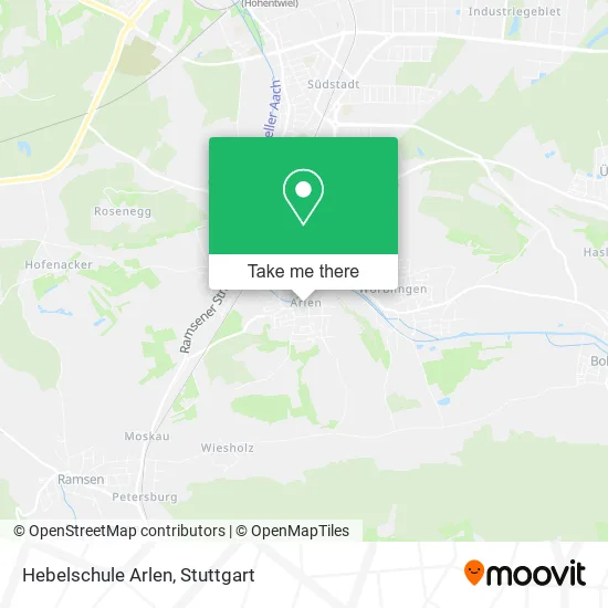 Карта Hebelschule Arlen