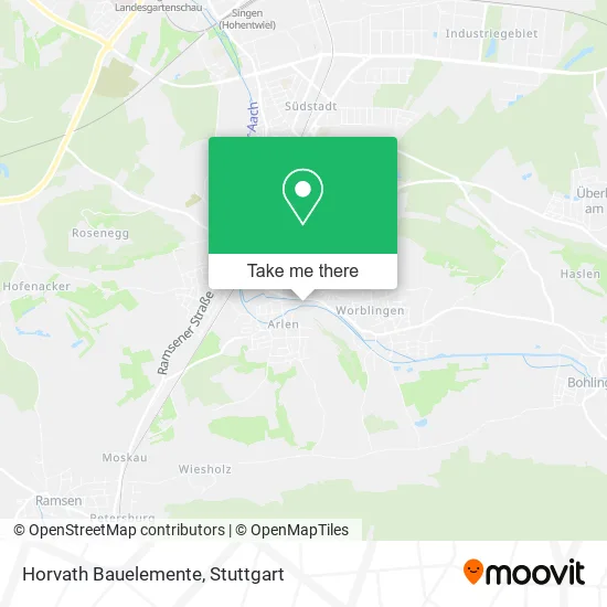 Horvath Bauelemente map